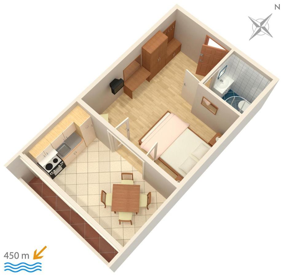 Family Friendly Apartments With A Swimming Pool Povljana, Pag - 244 Eksteriør billede